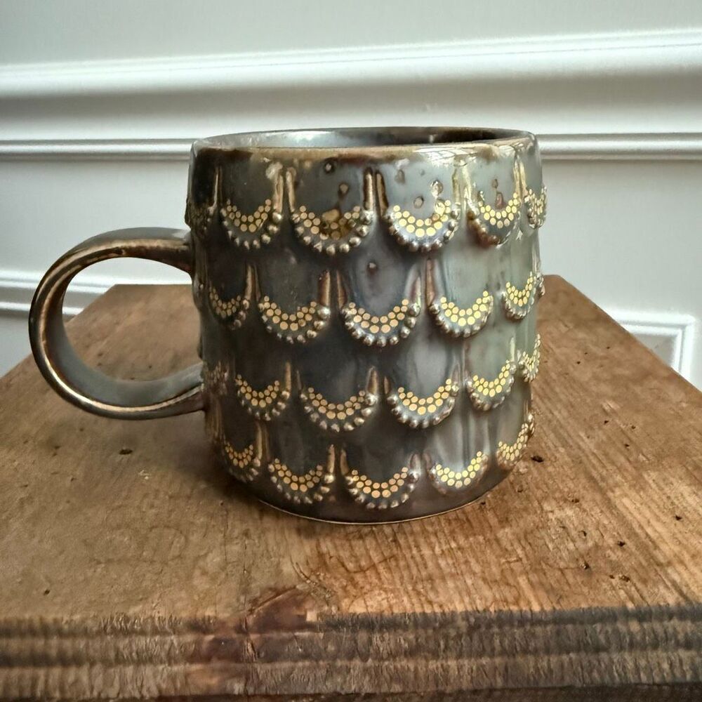 Starbucks 2015 Golden Scales Anniversary Collection Coffee Mug